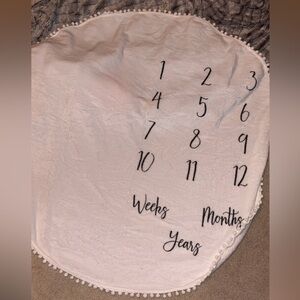 Milestones blanket